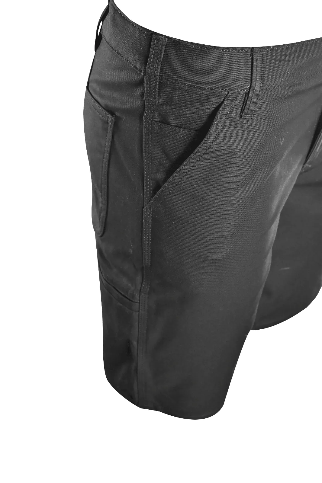 Carhartt Women's Chino Shorts Black Rugged Flex Rigby Relaxed Fit