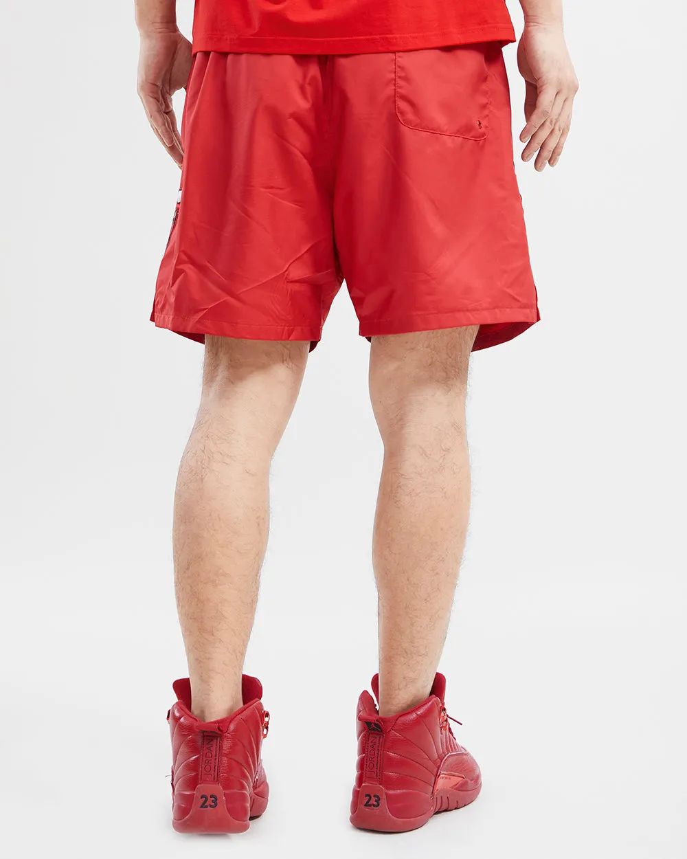 CHICAGO BULLS TEAM NYLON SHORT - HB (RED)