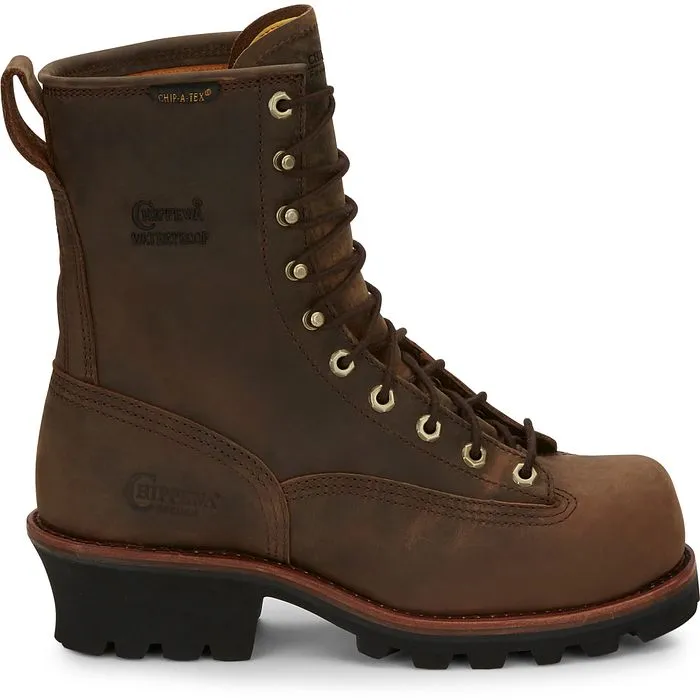 Chippewa Men's Paladin 8" Steel Toe WP 400G Ins Logger Work Boot - 73103