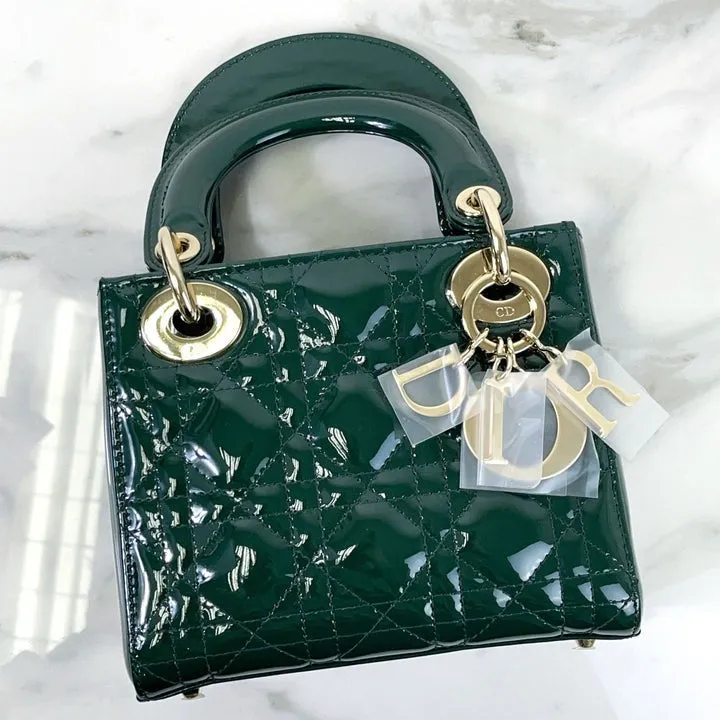 Christian Dior Lady Bag Green