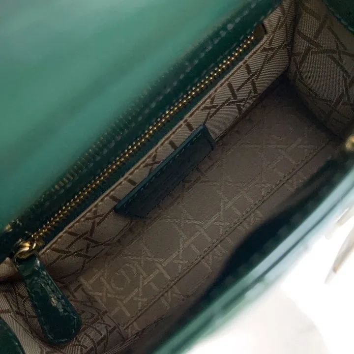 Christian Dior Lady Bag Green