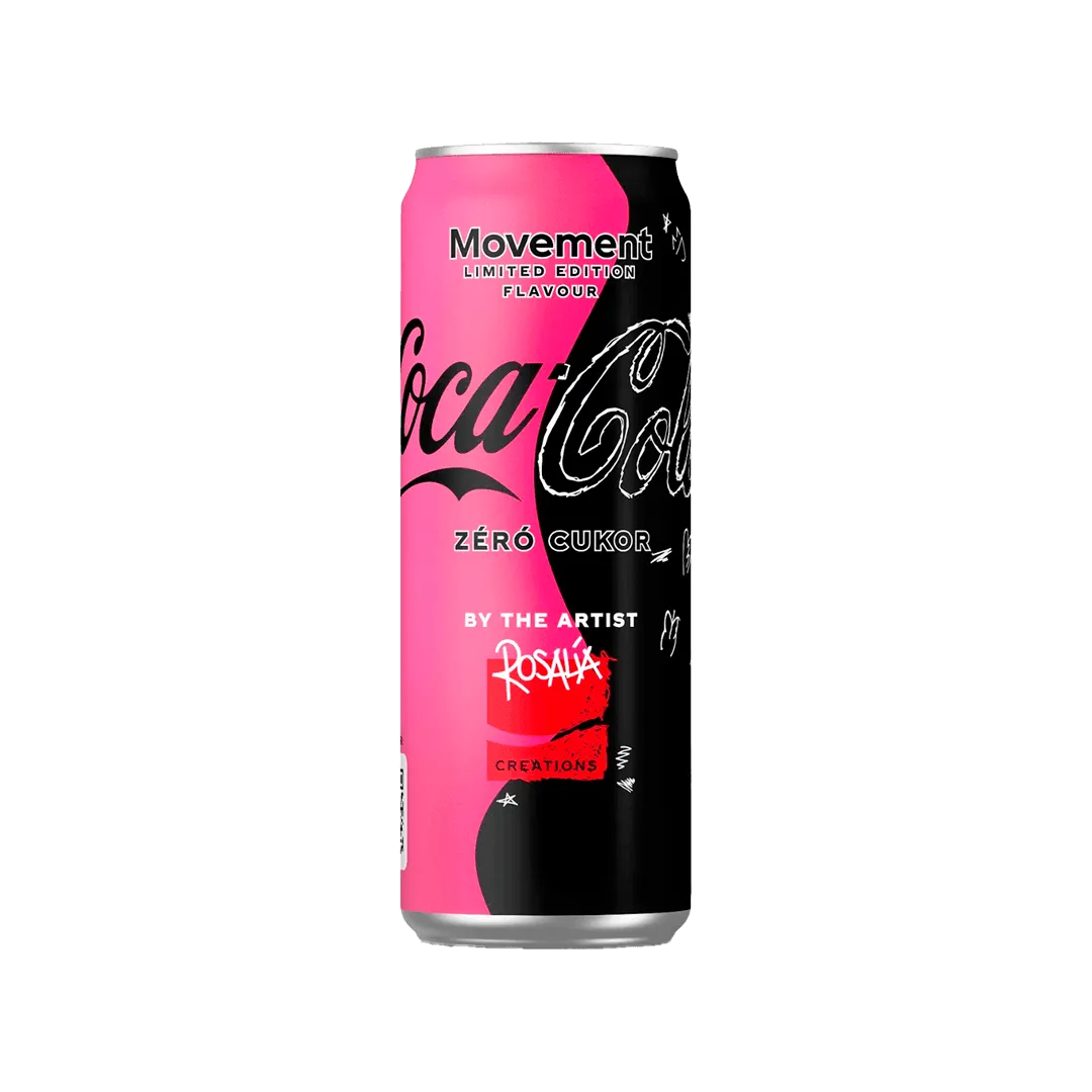 Coca Cola Movement Limited Edition Zero Sugar by Rosalía