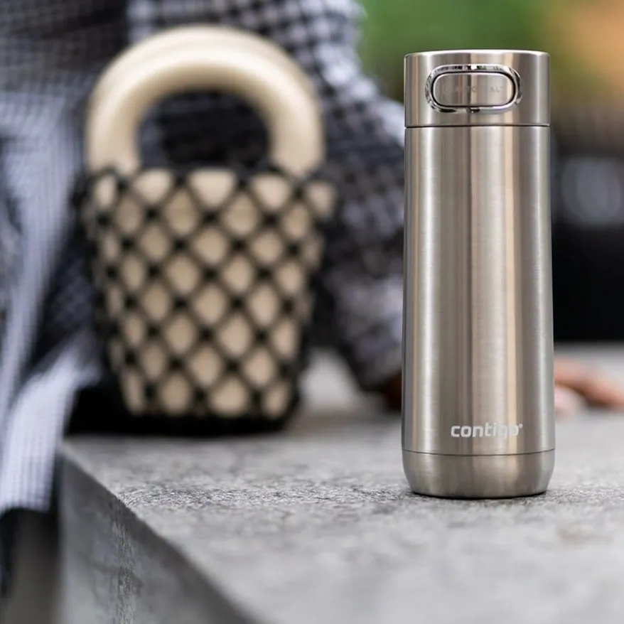 Contigo Luxe Autoseal Termos Bardak 470ml. Gri