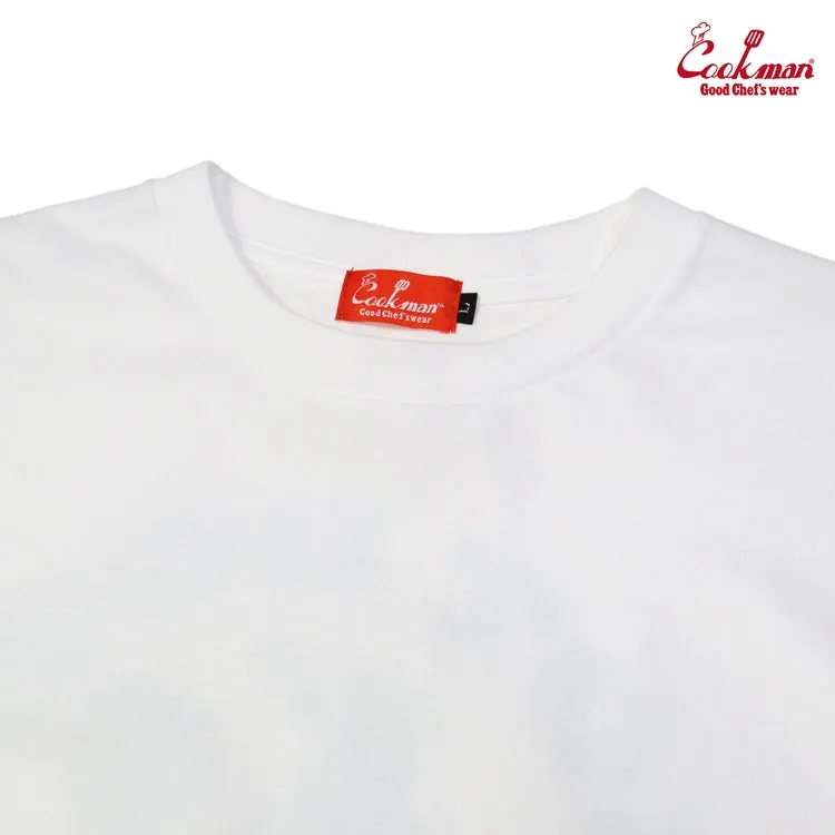 Cookman Long Sleeve Tees - Milk : White