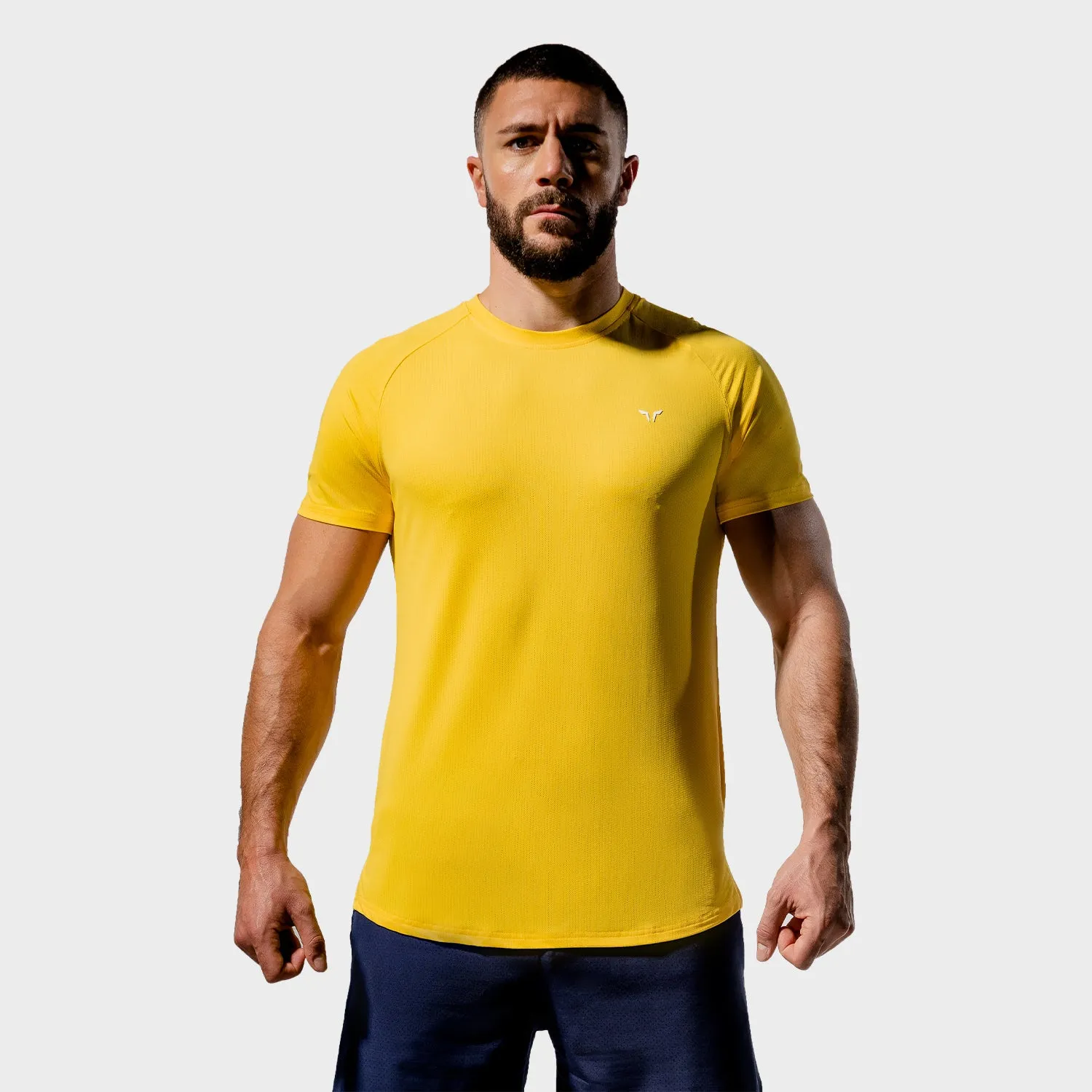 Core Mesh Tee - Yellow