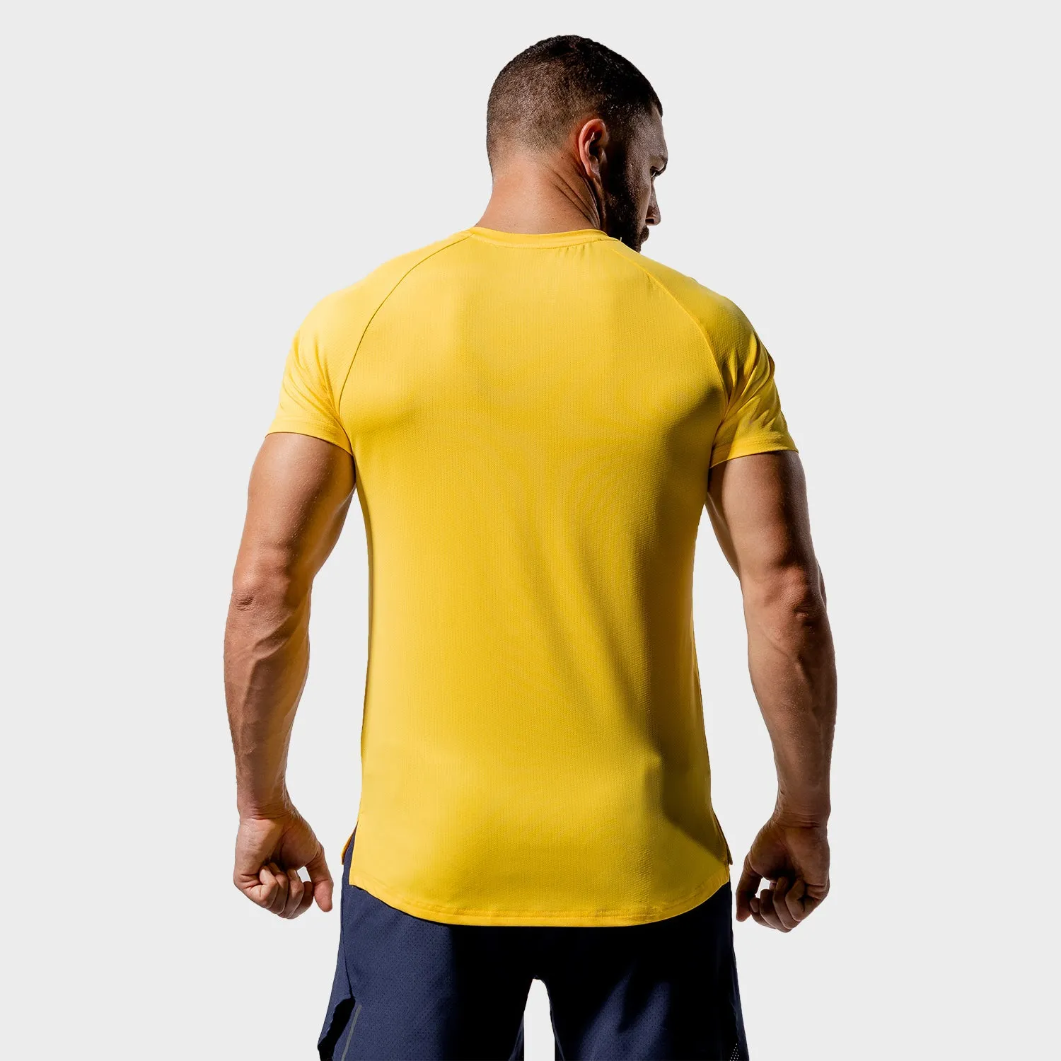 Core Mesh Tee - Yellow