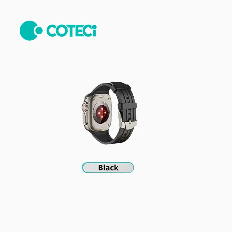 COTECi W115 Watch Fluoroelastomer Sport Strap for Apple Watch (42mm/44mm/45mm/49mm)