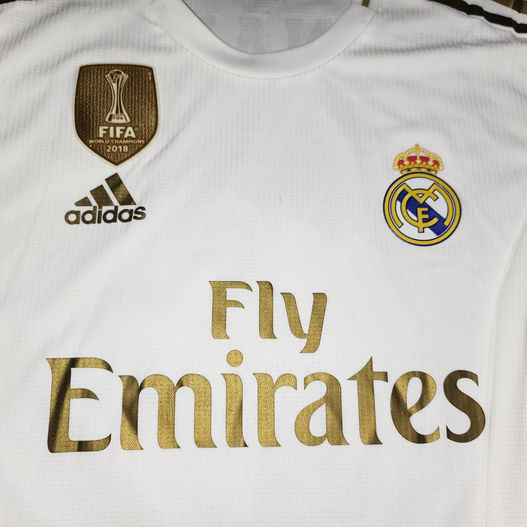 Cristiano Ronaldo Real Madrid 2019 2020 CLIMACHILL PLAYER ISSUE Home Jersey Camiseta Shirt L SKU# DW4437