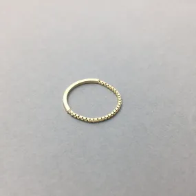 DAINTY CHAIN STACK RING