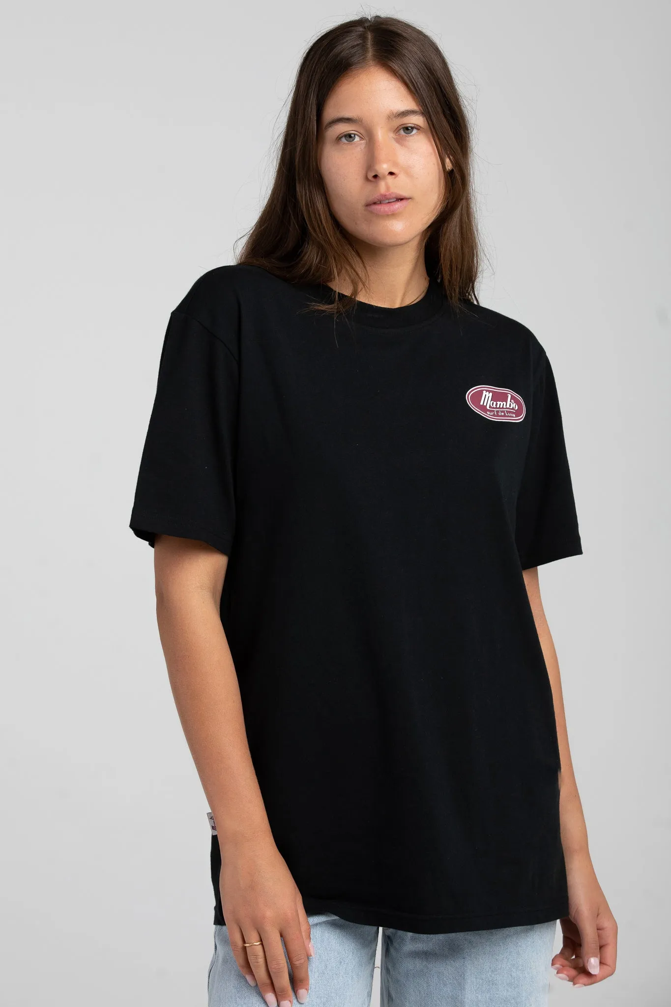 DE LUXE T-SHIRT - BLACK