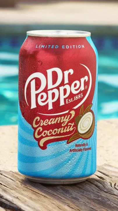 Dr Pepper Cream Soda Coconut