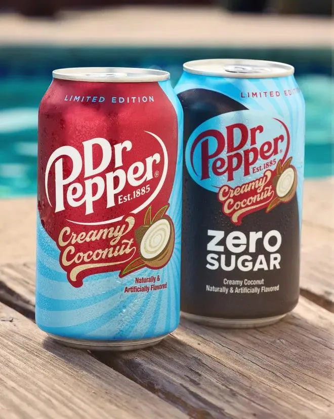 Dr Pepper Cream Soda Coconut