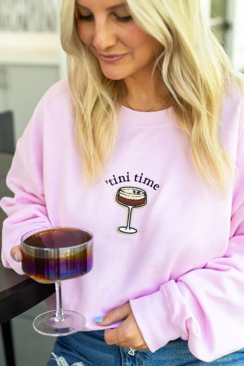 'Espresso 'Tini Time' Crewneck Sweatshirt