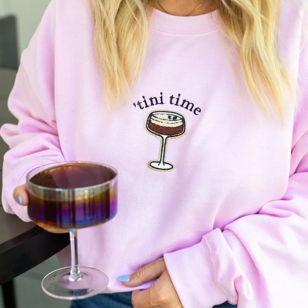 'Espresso 'Tini Time' Crewneck Sweatshirt