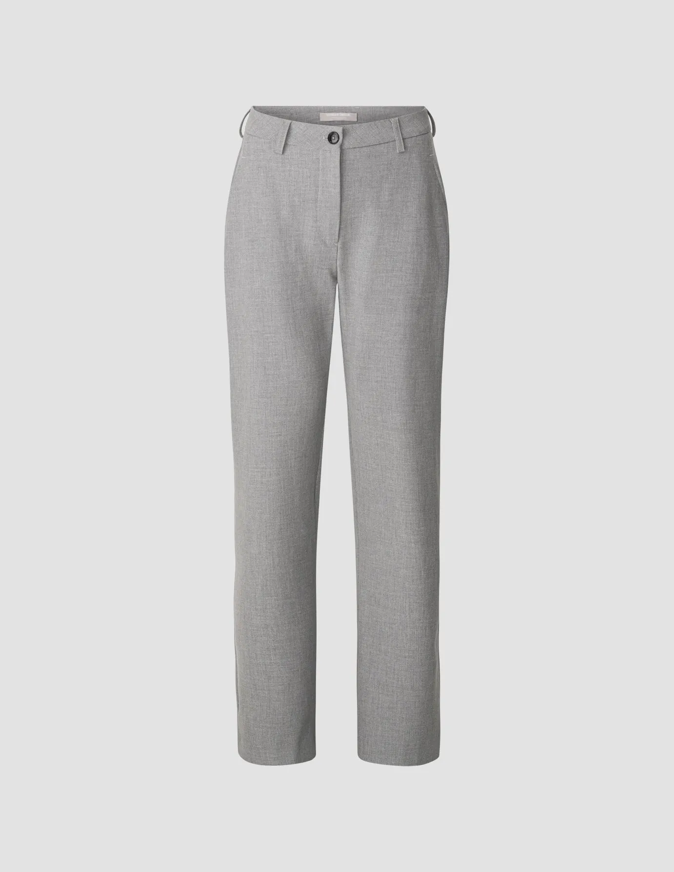 Essential Pants Straight Cloud Grey