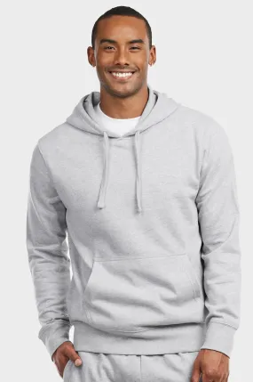 ET TU MEN'S LIGHTWEIGHT FLEECE PULLOVER HOODIE (HD1020E_H.GRY)