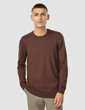 Everyday Knit Crewneck Espresso