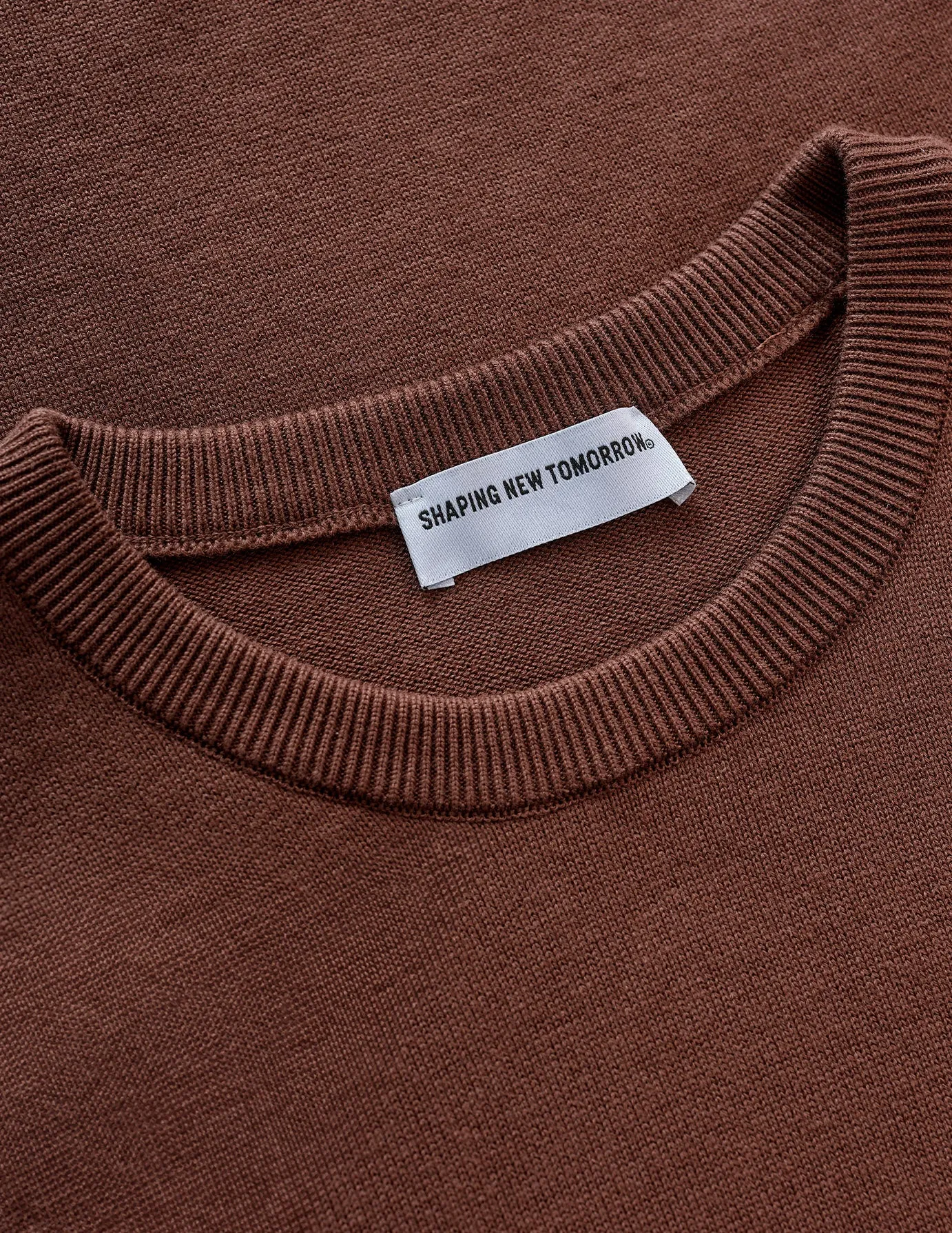 Everyday Knit Crewneck Espresso