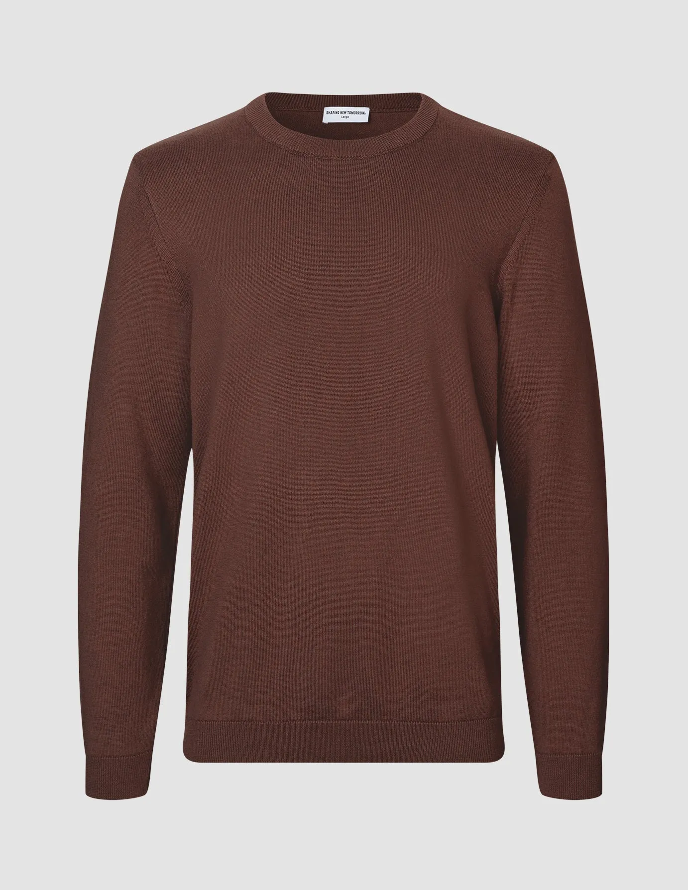 Everyday Knit Crewneck Espresso