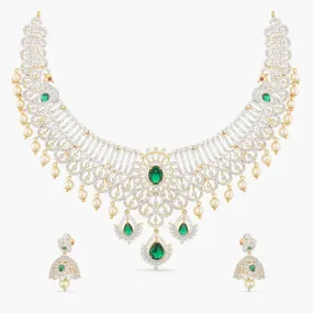 Ezra Nakshatra CZ Necklace Set