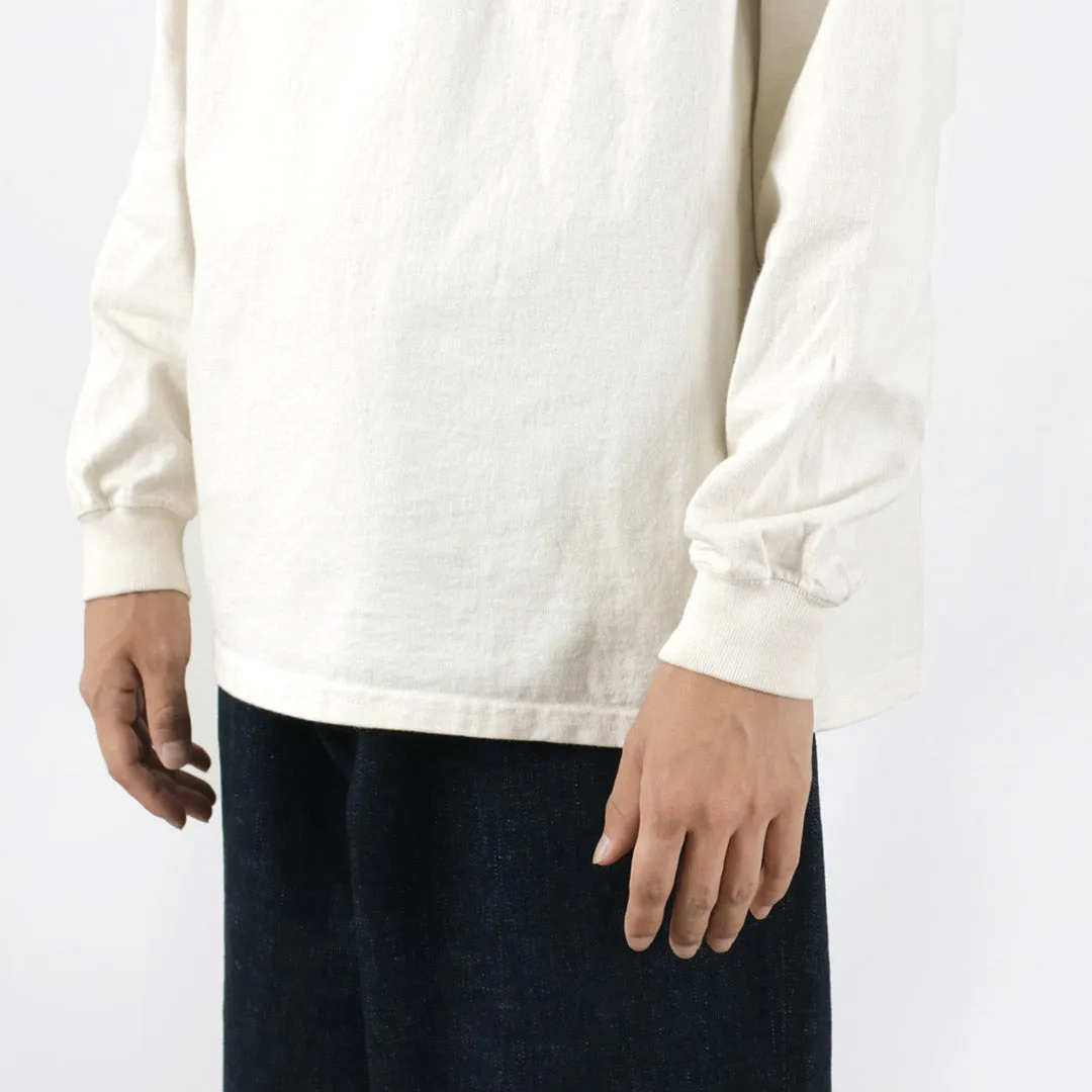 GOODWEAR / Long Sleeve Mock Neck Pocket T-Shirt