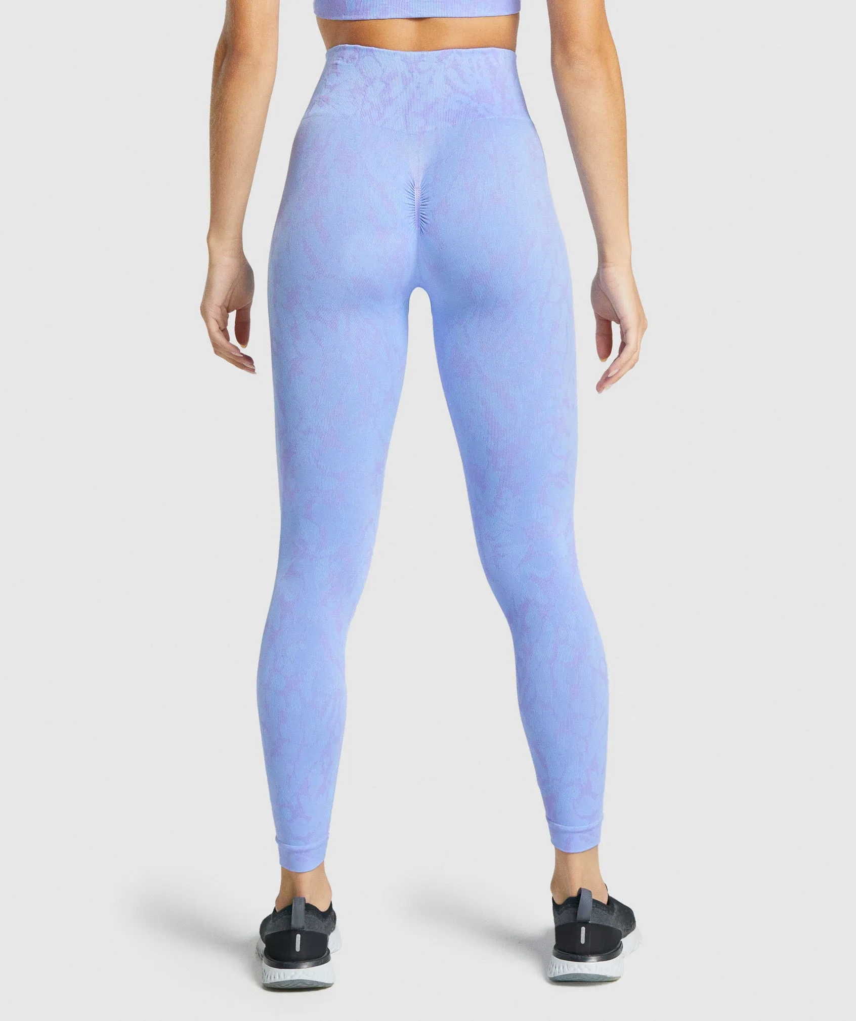 Gymshark Adapt Animal Seamless Leggings - Butterfly | Light Blue