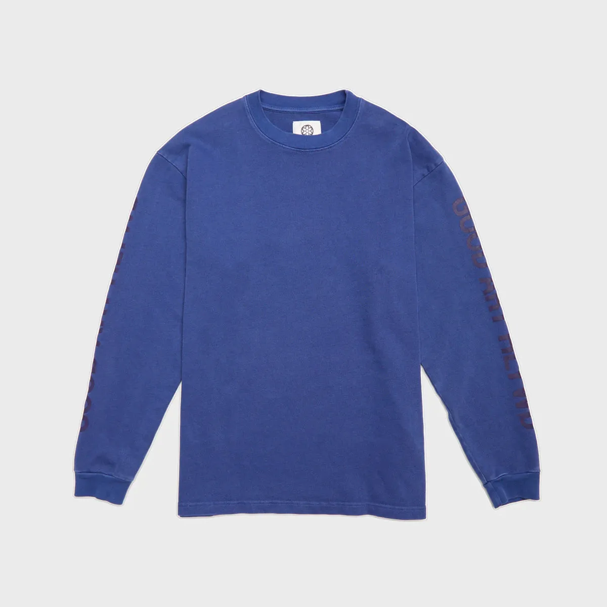 Heavyweight Long Sleeve Crew | Cobalt Blue