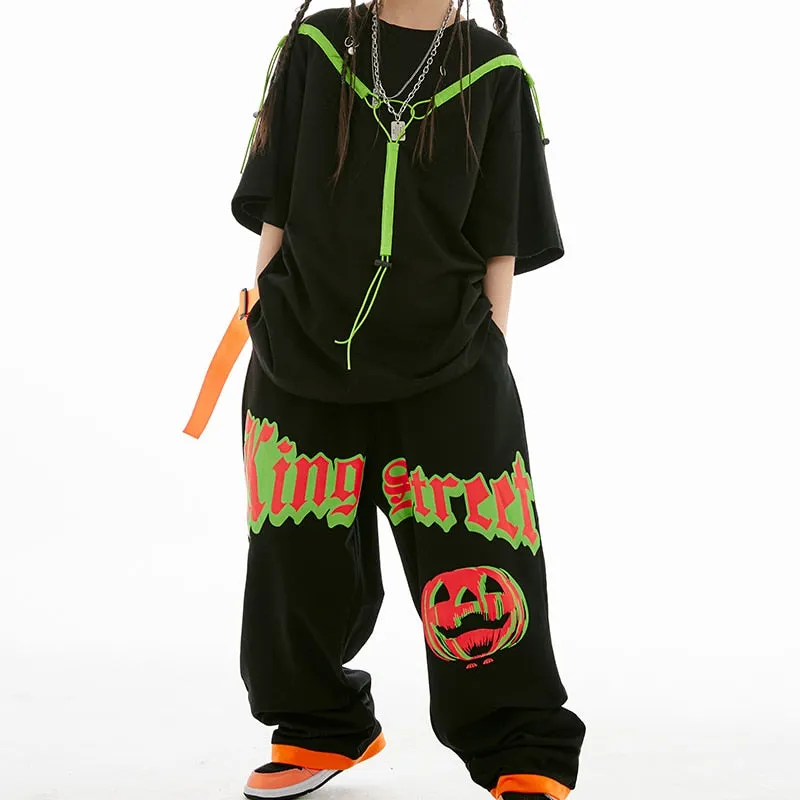 HH0364  Hip Hop- Loose Street Dance Costume- Performance Wear