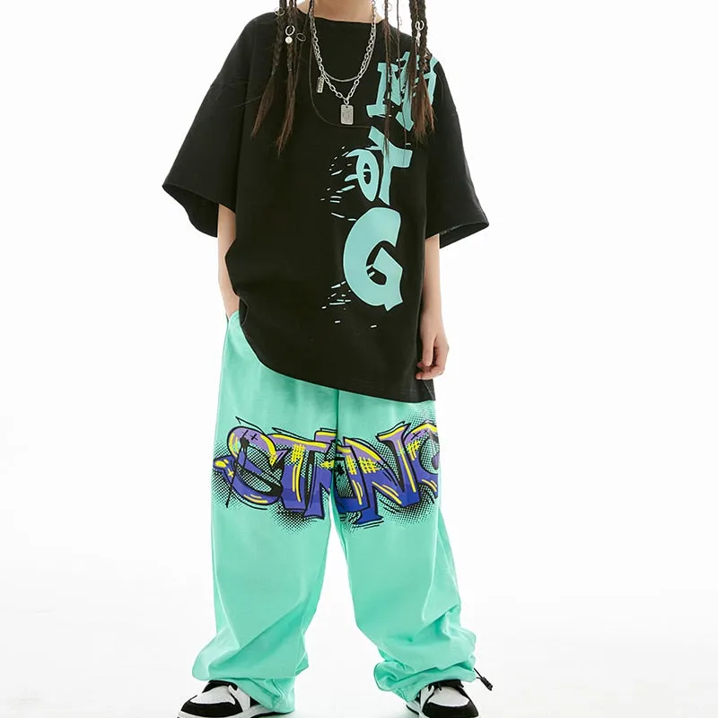 HH0364  Hip Hop- Loose Street Dance Costume- Performance Wear