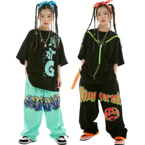 HH0364  Hip Hop- Loose Street Dance Costume- Performance Wear