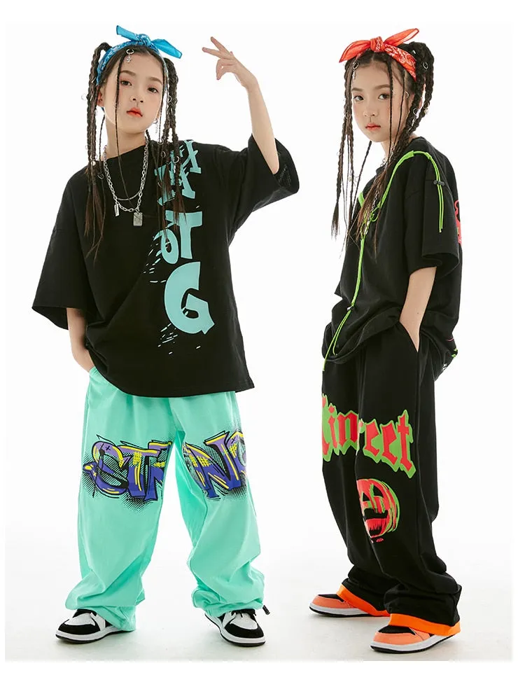 HH0364  Hip Hop- Loose Street Dance Costume- Performance Wear