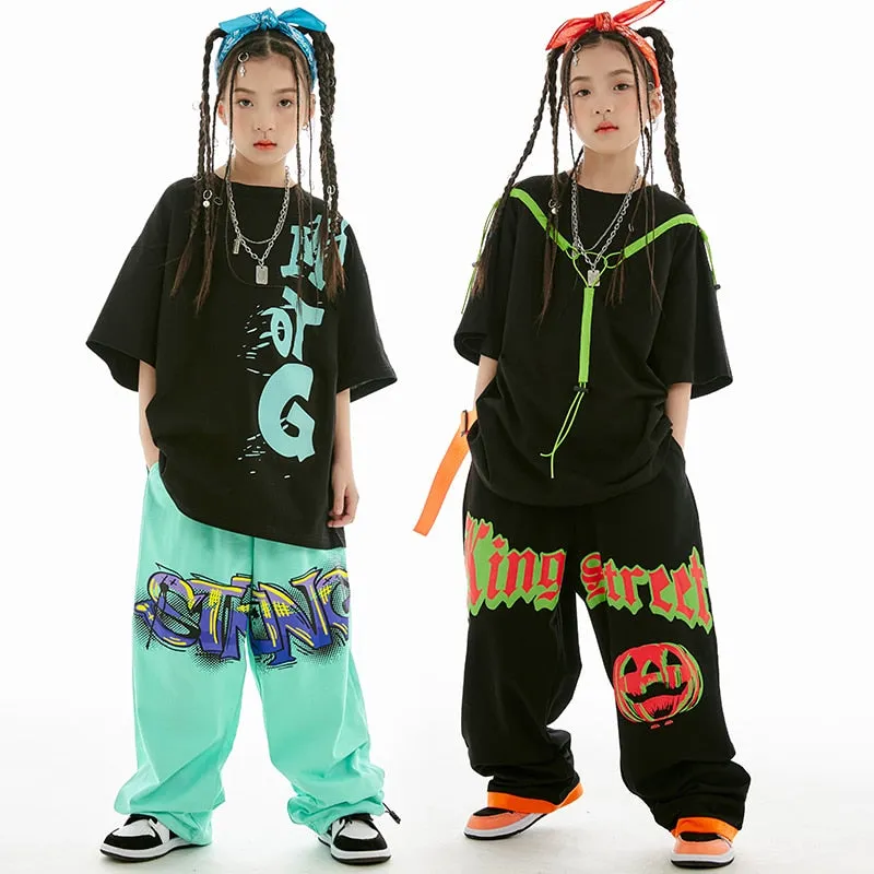 HH0364  Hip Hop- Loose Street Dance Costume- Performance Wear