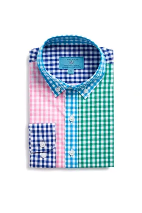 James Shirt Party Gingham Panel