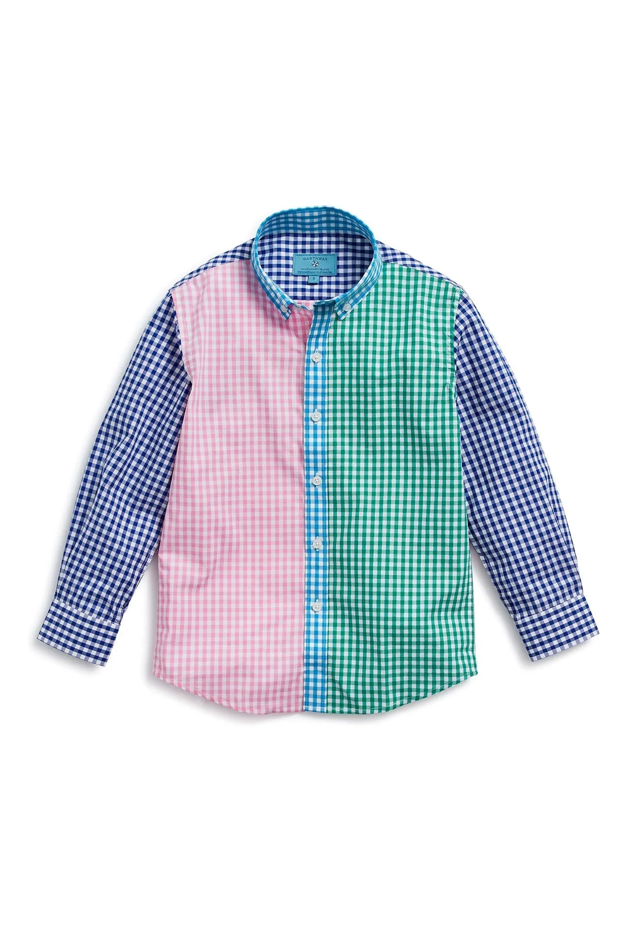 James Shirt Party Gingham Panel