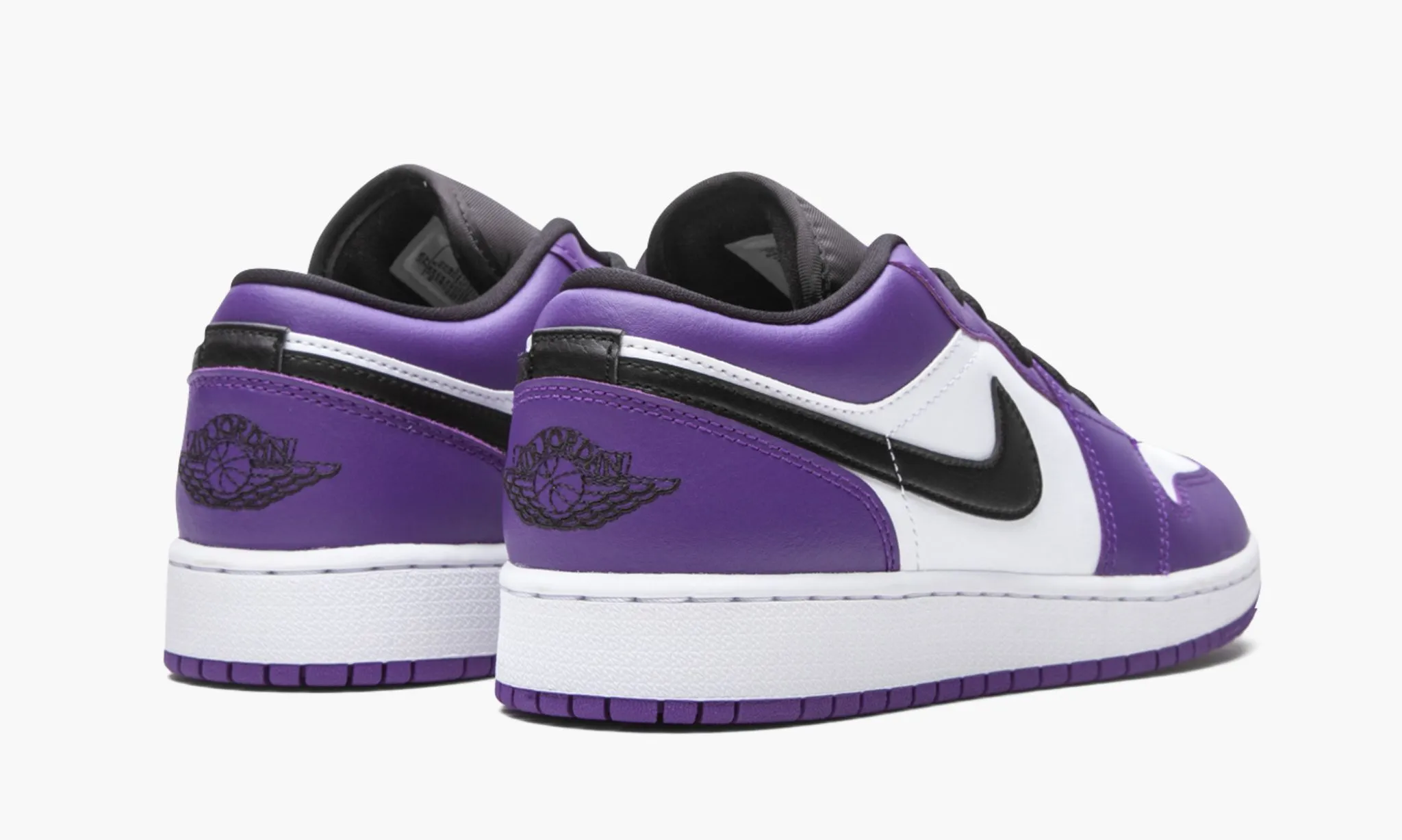 JORDAN 1 LOW COURT PURPLE WHITE (GS)