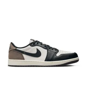 Jordan - Men - Air Jordan 1 Low OG - White/Black/Dark Mocha