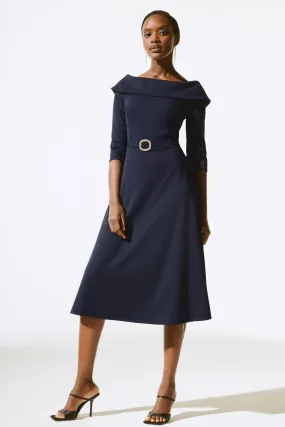 Joseph Ribkoff Midnight Blue Dress Style 243743-2166