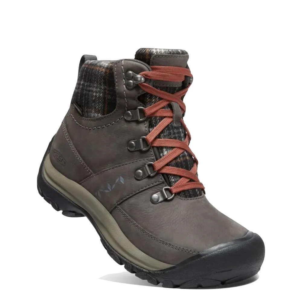 KEEN Women's Kaci III Winter Waterproof Boot in Magnet Grey