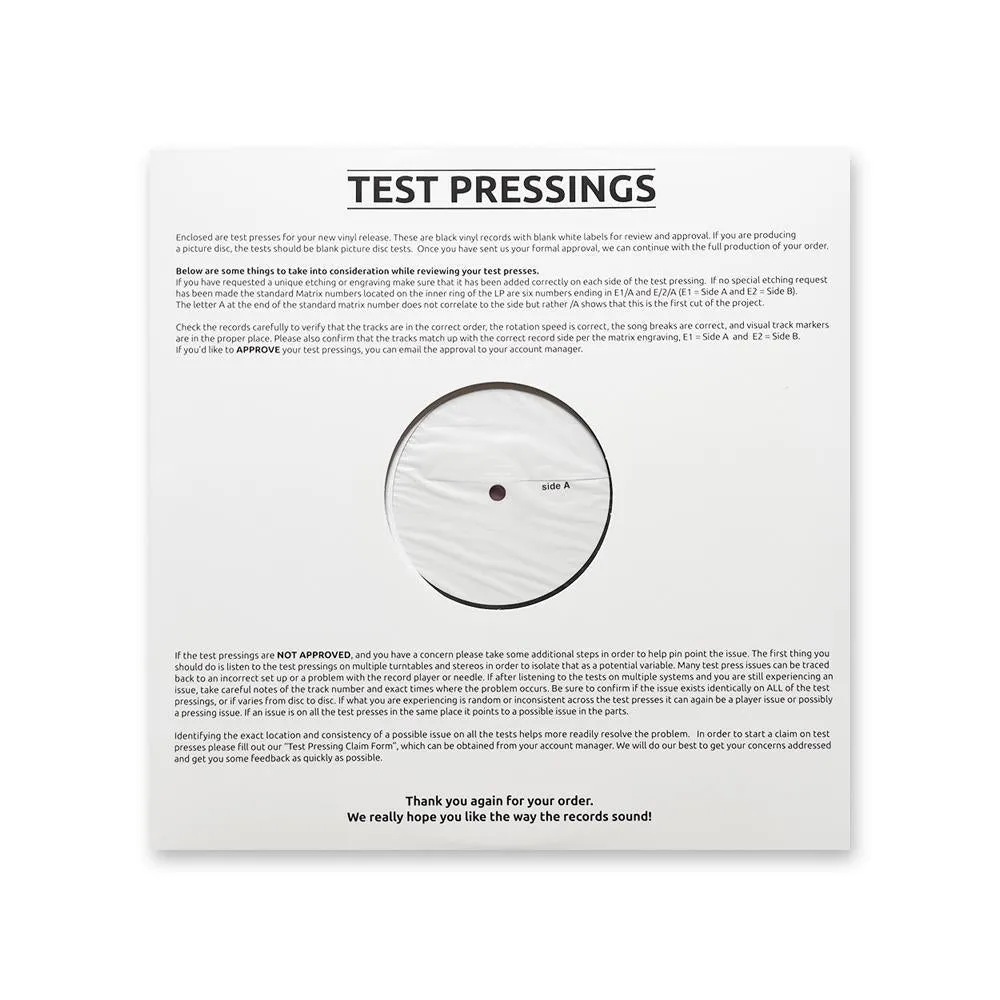 Kent - Kent en scène   Bonus - Test Pressing - Rondelle 2