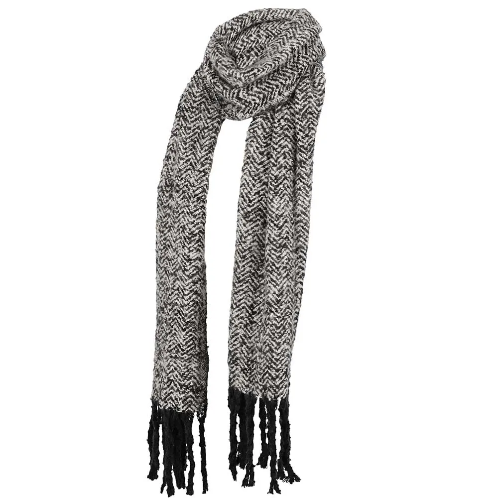 Knitted Scarf Demi Black