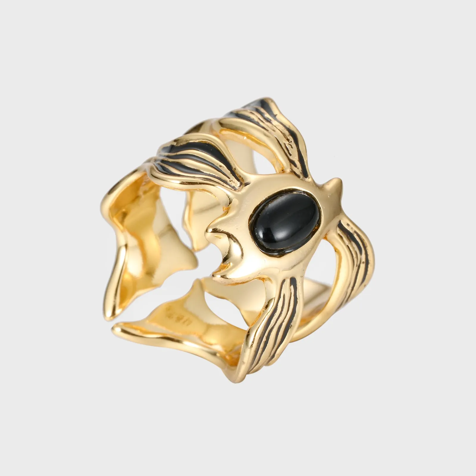 Koi - Gold Ring