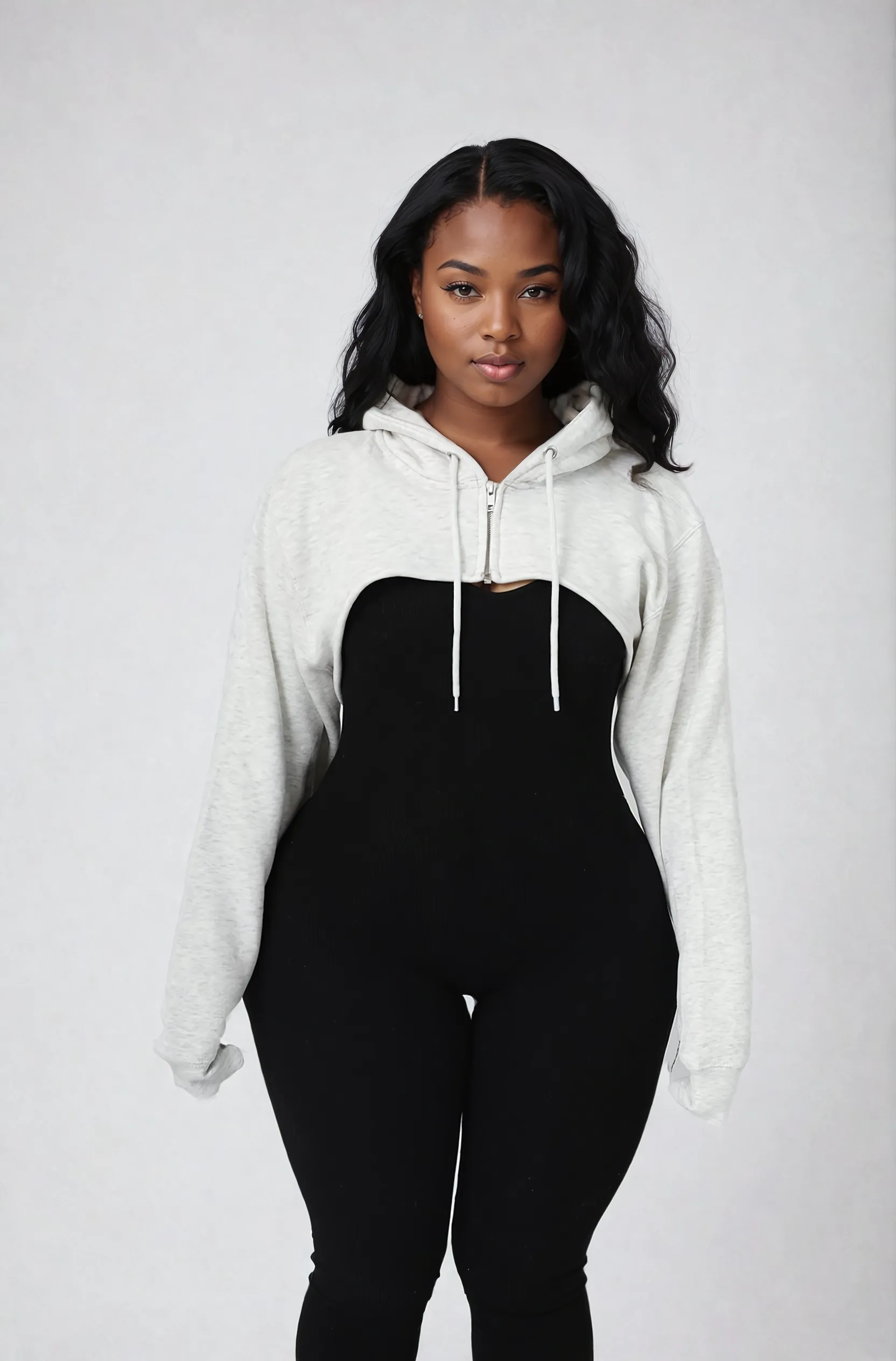 Layering Zip Up Hoodie