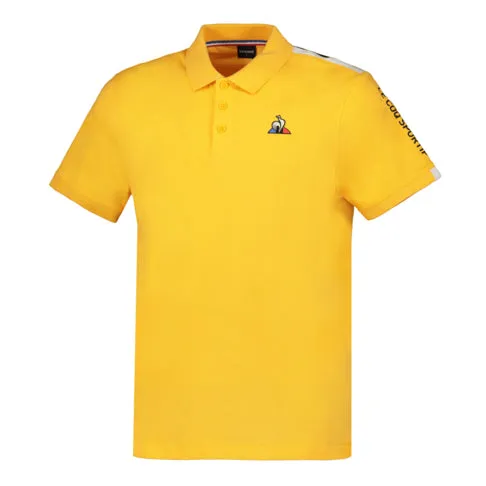 Lecoq Sportif Saison Polo Yellow Golfer