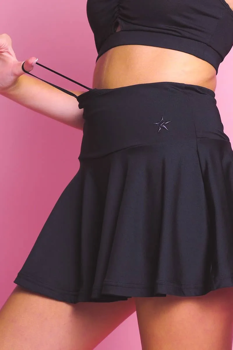 Legendary Flouncy Skirt in Black