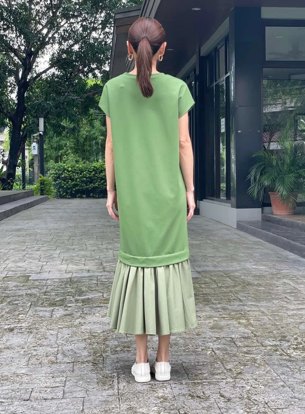 Lina Dress in Olive