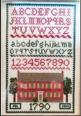 Locust Grove Petite Counted Cross Stitch Sampler Kit