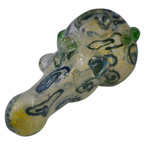 Marble Grip Squiggly Spoon Pipe