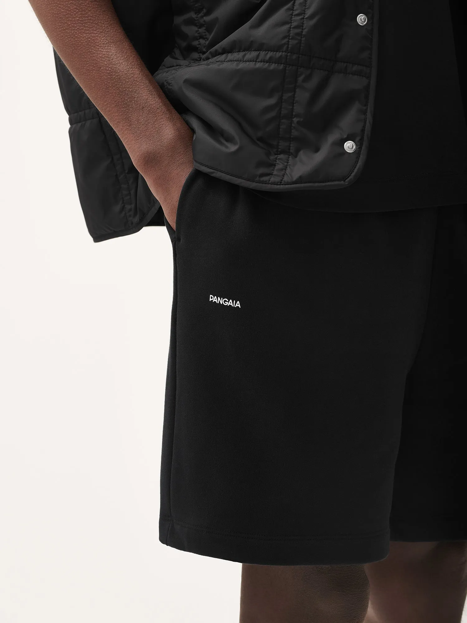 Mens 365 Midweight Mid length Shorts—twilight-black