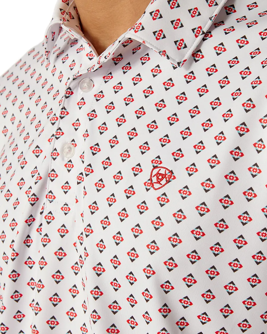 Men's All Over Print Polo