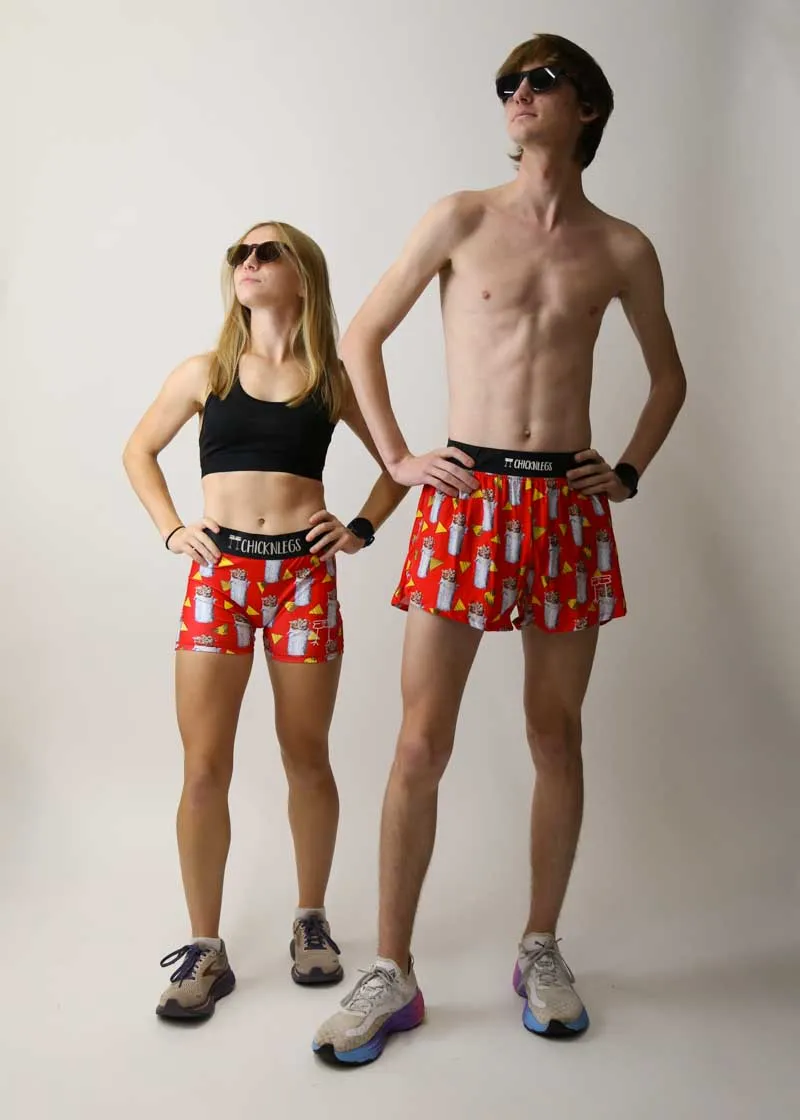 Men's Burritos 4" Half Split Shorts